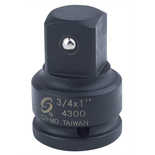 SUNEX SOCKET ADAPTER IMPACT 3/4" FEMALE 1" MALE SUNEX SOCKET ADAPTER IMPACT 3/4" FEMALE 1" MALE