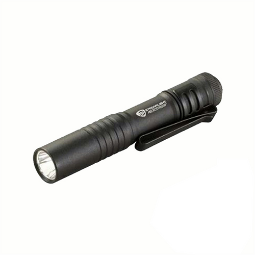 Streamlight 45 Lumen MicroStream Penlight - Includes Alkaline battery - Clam - Black