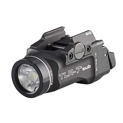 Streamlight TLR-7 sub Tactical Rail Mounted Light for SIG SAUER P365 and P365 XL Closed Rail Systems Subcompact Handguns - Black