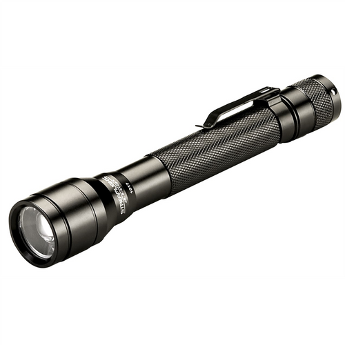 Streamlight 250 Lumen Streamlight Jr. F-Stop Flashlight - Includes Alkaline batteries - Clam - Black Streamlight 250 Lumen Streamlight Jr. F-Stop Flashlight - Includes Alkaline batteries - Clam - Black
