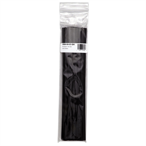 Polyvance Nylon Ribbon, 3/8" x 1/16", 30 ft., Black