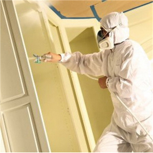 TRIMACO SuperTuff 28033 Painter's Ultra Spray Suit, X-Large, White, Polyester/Carbon Fiber Thread
