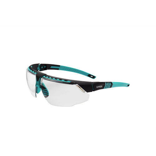 Uvex Uvex Avatar Glasses Blk/teal, Clear Hsaf Uvex Uvex Avatar Glasses Blk/teal, Clear Hsaf