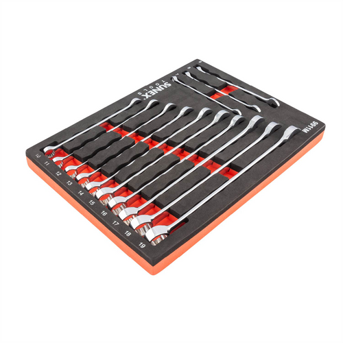 SUNEX 13 Pc. V-Groove Metric Wrench Set in EVA Foam 7mm-19mm SUNEX 13 Pc. V-Groove Metric Wrench Set in EVA Foam 7mm-19mm