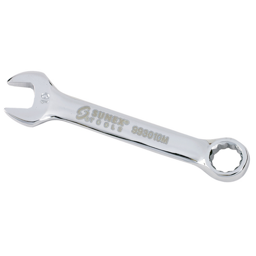 Sunex 10 mm Fully Polished Stubby Combinati