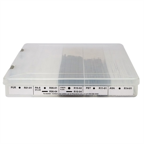 Polyvance Plastic welding rod assortment with organizer case. (Tier 2)