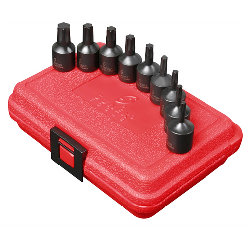 SUNEX IMP SKT SET 9PC 3/8DR INTERNAL STAR SUNEX IMP SKT SET 9PC 3/8DR INTERNAL STAR