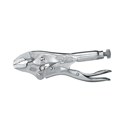 Vise Grip 4WR - 4 Inch Metal Handle Curved Jaws Locking Pliers Vise Grip 4WR - 4 Inch Metal Handle Curved Jaws Locking Pliers