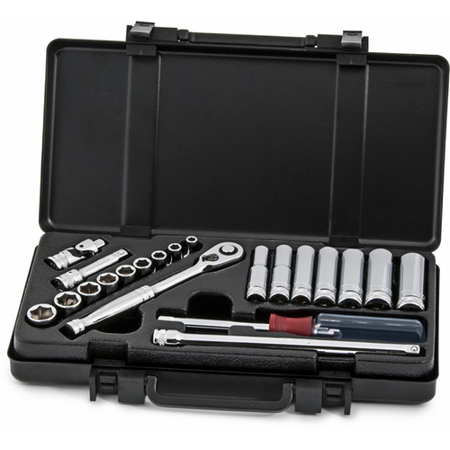 TITAN 21-PC 1/4" DR FRACTIONAL SOCKE