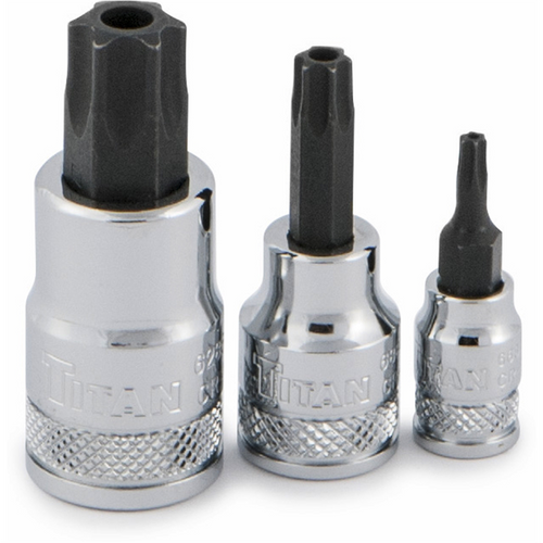 TITAN 3/8" DR T40 TR TORX BIT SOCKET