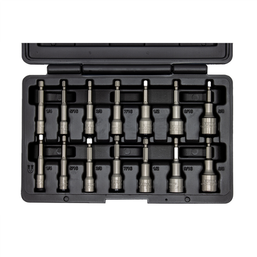 VIM Tools 14 Piece SAE Nut Setter Set (1/4 Inch - 5/8 Inch)