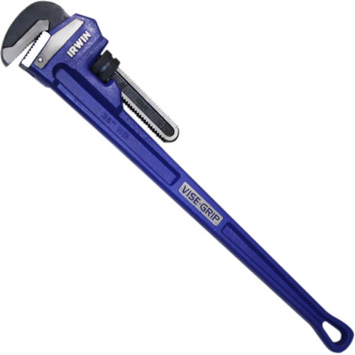 Vise Grip 36 in. Cast Iron Pipe Wrench with 5 in. Jaw Capaci Vise Grip 36 in. Cast Iron Pipe Wrench with 5 in. Jaw Capaci