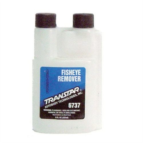 Transtar Autobody Products 6737 Fisheye Remover, 8 oz Twin Neck Bottle, Clear