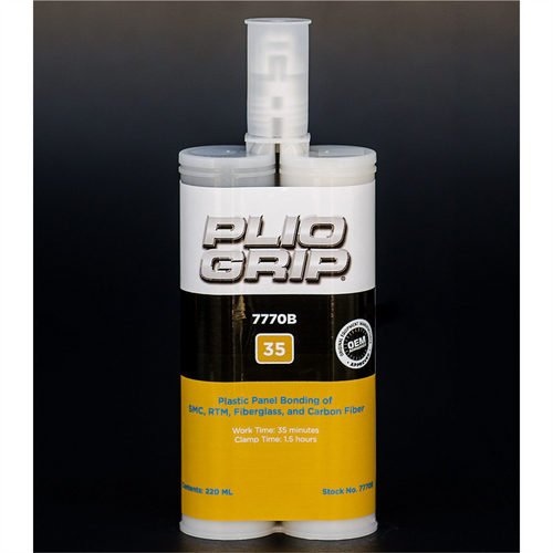 PLIO-GRIP Plastic Panel 35 7770B Plastic Panel Bonding, 220 mL Cartridge, Black PLIO-GRIP Plastic Panel 35 7770B Plastic Panel Bonding, 220 mL Cartridge, Black