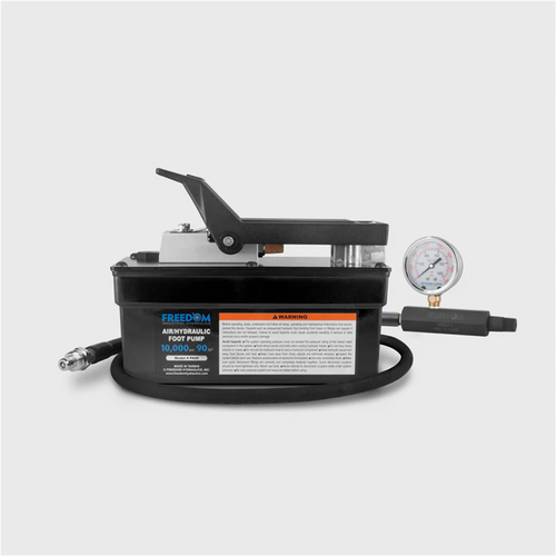 Tiger Tool Hydraulic Pump With 6 Foot Hose & Gauge Tiger Tool Hydraulic Pump With 6 Foot Hose & Gauge