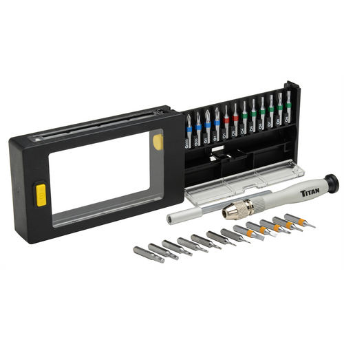TITAN 26-PC PRECISION BIT AND DRIVER SET