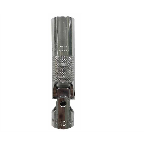 VIM Tools 14 mm Universal Joint Spark Plug Socket, 3/8 Inch Drive