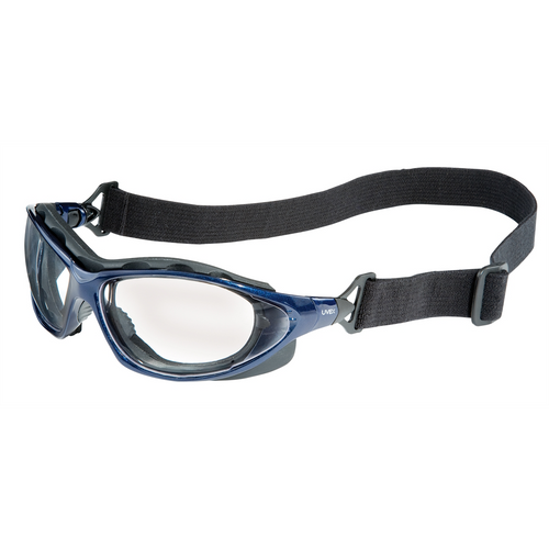 Uvex SEISMIC METALIC BLUE FRAM CLEAR LENS Uvex SEISMIC METALIC BLUE FRAM CLEAR LENS
