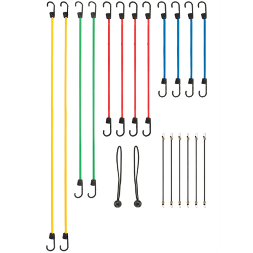 Performance Tool 20pc Bungee Cord Assortment