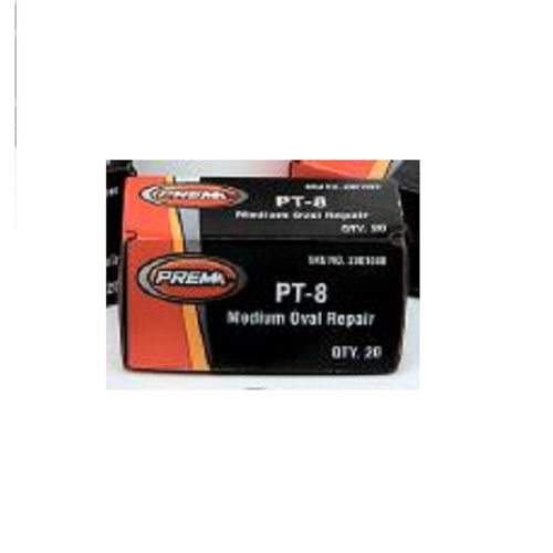 PREMA Medium Oval Repair Patch 4" x 1"  20 Count