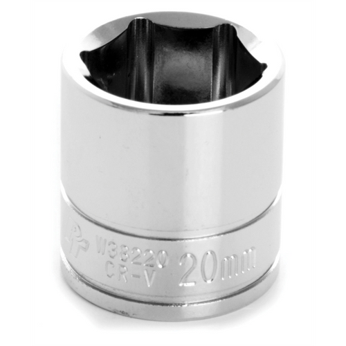 3/8'' Dr 6pt Std. Socket 20mm