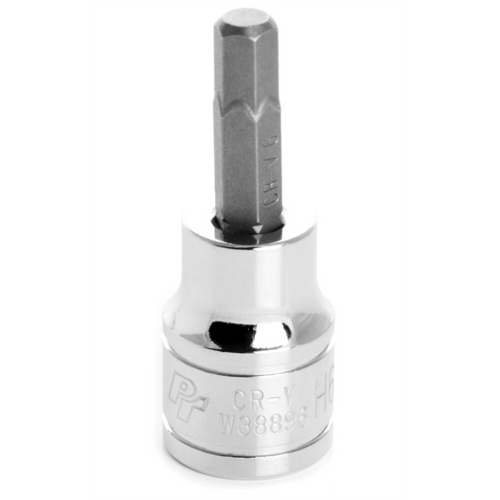 Wilmar Corp. / Performance Tool 3/8'' Dr Hex Bit Socket 6mm