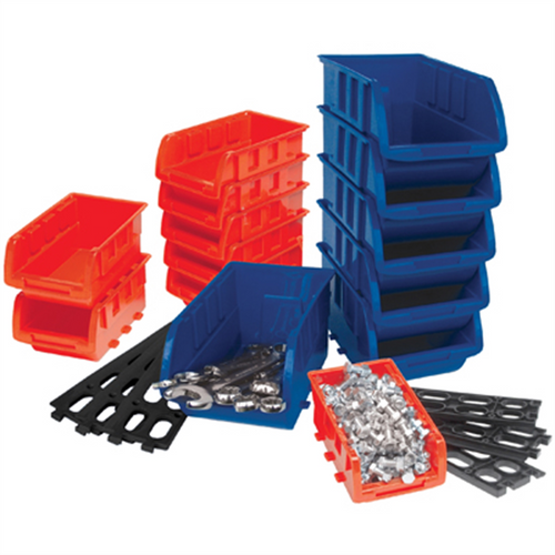 Wilmar Corp. / Performance Tool 15pc Storage Bin Set