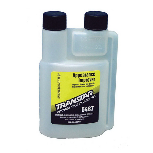 Transtar Autobody Products 6487 Appearance Improver, 8 oz Twin Neck Bottle, Clear, Liquid
