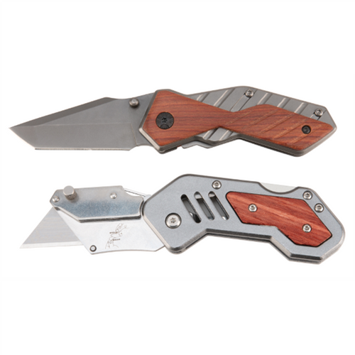 Wilmar Corp. / Performance Tool 2pc Hybrid Handle Knife Set Wilmar Corp. / Performance Tool 2pc Hybrid Handle Knife Set