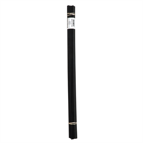 Urethane Supply Co. Polyvance R03-01-03-BK Welding Rod, 1/8 in Dia x 12 in L, Round, ABS, Black