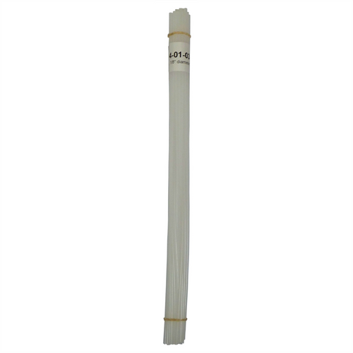 Polyvance Polyethylene Rod (LDPE), 1/8&rdquo; diameter, 30 ft., Natural