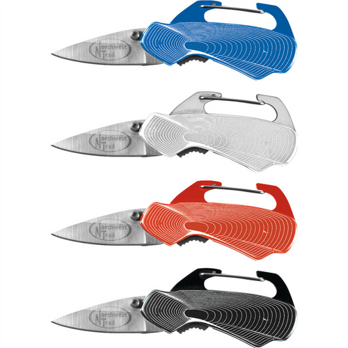Wilmar Corp. / Performance Tool Pocket Knife w/Carabiner Clip