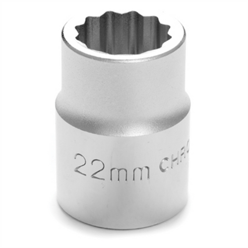 Wilmar Corp. / Performance Tool 3/4" Dr 12pt Std Socket 22mm