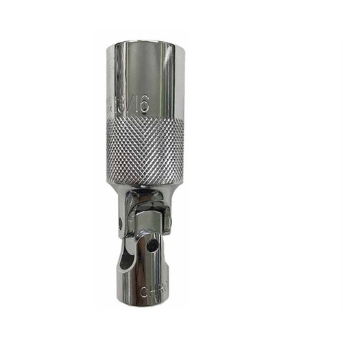 VIM Tools 13/16 Inch Universal Joint Spark Plug Socket, 3/8 Inch Drive VIM Tools 13/16 Inch Universal Joint Spark Plug Socket, 3/8 Inch Drive
