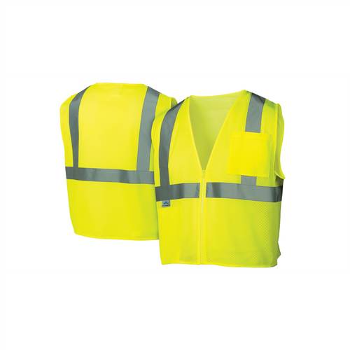 Pyramex Safety - Safety Vest - Hi-Vis Lime - Size Small Pyramex Safety - Safety Vest - Hi-Vis Lime - Size Small