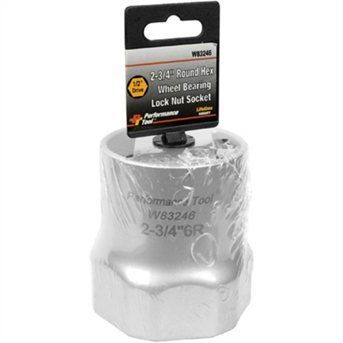 Wilmar Corp. / Performance Tool 1/2 DR Lock Nut Skt 2-3/4"