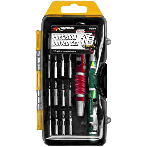 Wilmar Corp. / Performance Tool 18-Piece Precision Screwdriver Set Wilmar Corp. / Performance Tool 18-Piece Precision Screwdriver Set