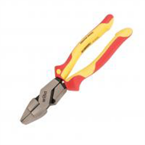 Wiha Tools Insul. High Leverage NE Lineman"s Pliers