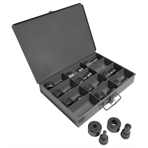 Wilton 12 PIECE ROUND PUNCH & DIE SET WITH STORAGE CASE Wilton 12 PIECE ROUND PUNCH & DIE SET WITH STORAGE CASE