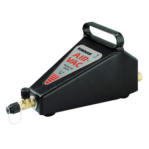 Robinair AIR VACUUM PUMP FOR R-12 AND R-134A Robinair AIR VACUUM PUMP FOR R-12 AND R-134A