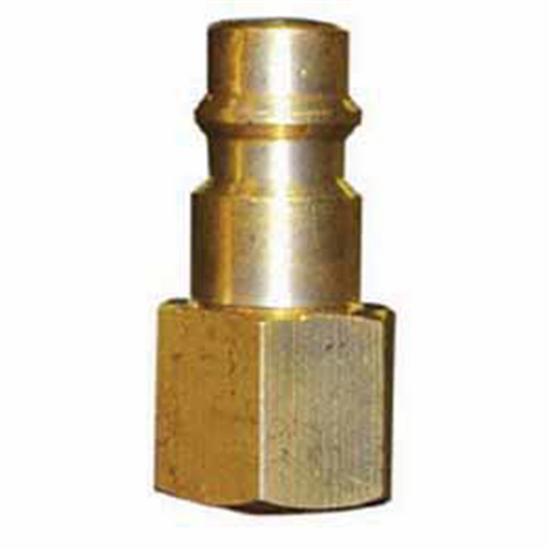 Reading Technologies  HFFP-1 High Flow Quick Disconnect Plug, 1/4 in, Female, Brass
