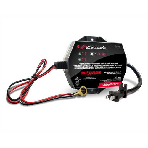 Schumacher Electric 1.5 Amp Battery Charger/Maintainer