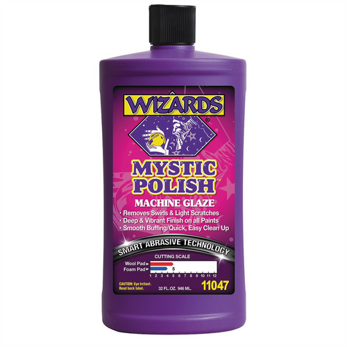 Wizards Products Mystic Polish 11053 Machine Glaze, 4 oz Bottle, Orange, Liquid