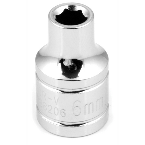 3/8'' Dr 6pt Std. Socket 6mm 3/8'' Dr 6pt Std. Socket 6mm
