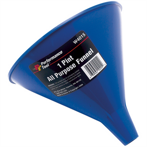 Wilmar Corp. / Performance Tool 1 Pint All Purpose Funnel
