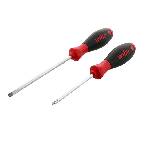 Wiha Tools 2 Piece SoftFinish Slotted/Phillips Screwdriver Set Wiha Tools 2 Piece SoftFinish Slotted/Phillips Screwdriver Set