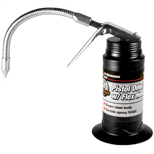 Wilmar Corp. / Performance Tool 6oz Pistol Oiler w/ Flex Hose