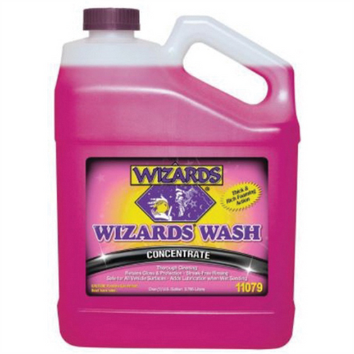 Wizards Products 11079 Super Concentrated Car Wash, 1 gal Can, Translucent Pink, Liquid Wizards Products 11079 Super Concentrated Car Wash, 1 gal Can, Translucent Pink, Liquid