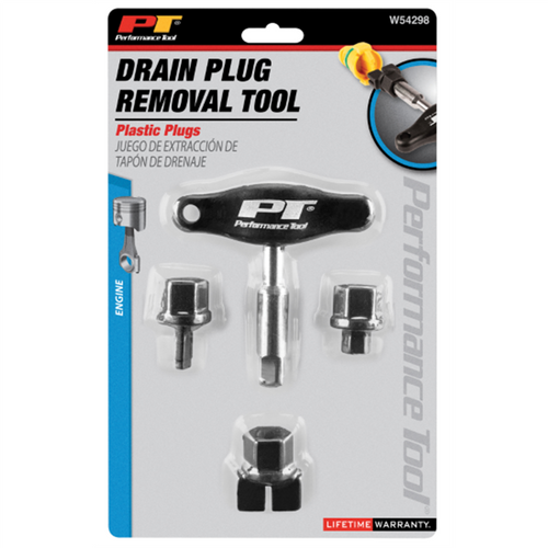 Wilmar Corp. / Performance Tool Plastic Oil Drain Plug Remover Wilmar Corp. / Performance Tool Plastic Oil Drain Plug Remover