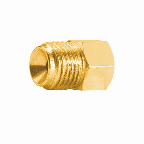 S.U.R.&R. 3/8 Inch-24 Inverted Female to 1/2 Inch-20 Inverted Male - 100 Pack